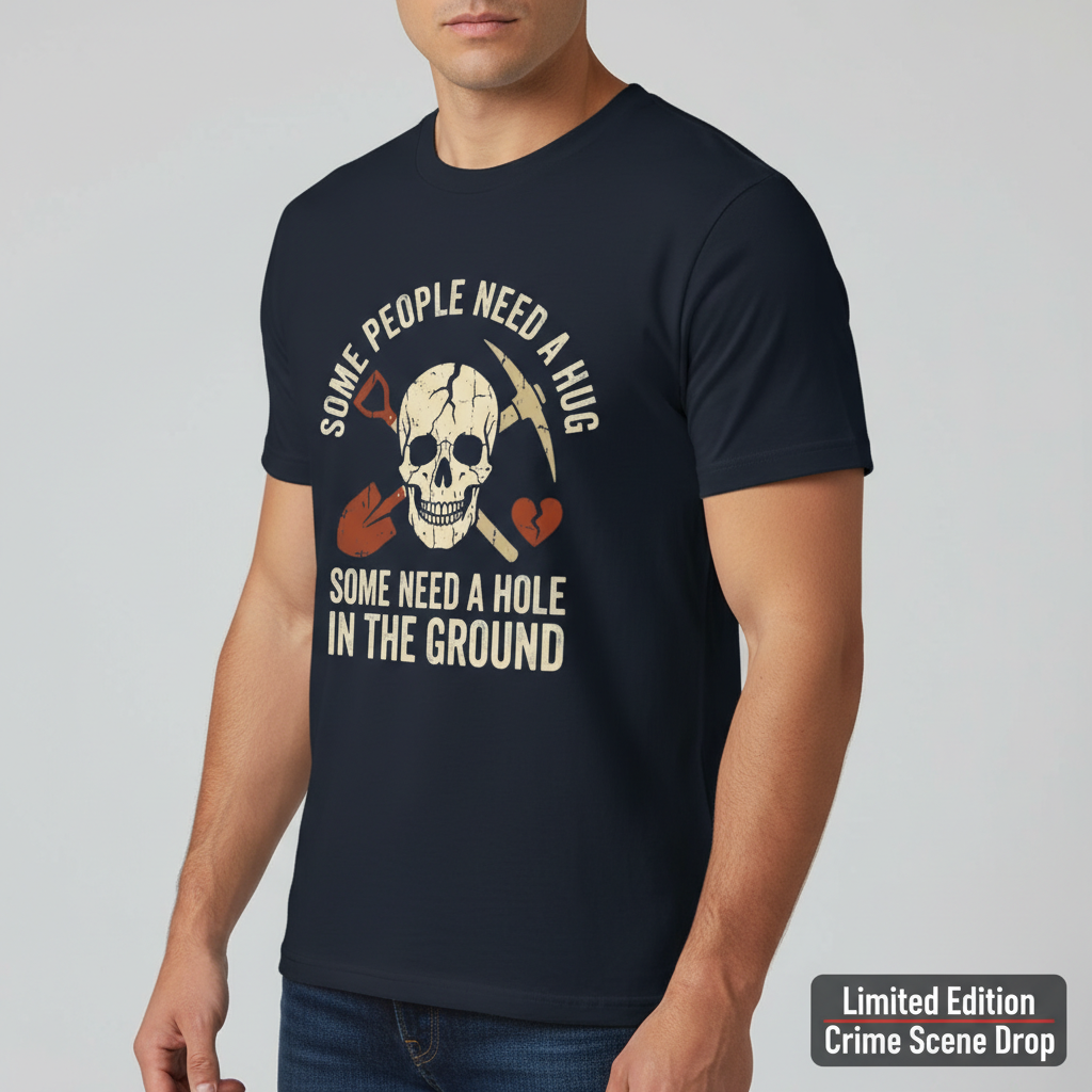 Some Need a Hole in the Ground T-Shirt__space