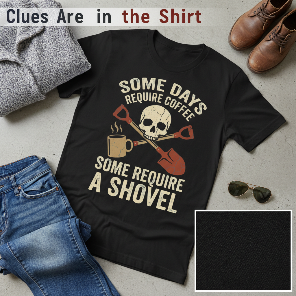 Some Days Require a Shovel T-Shirt__pair
