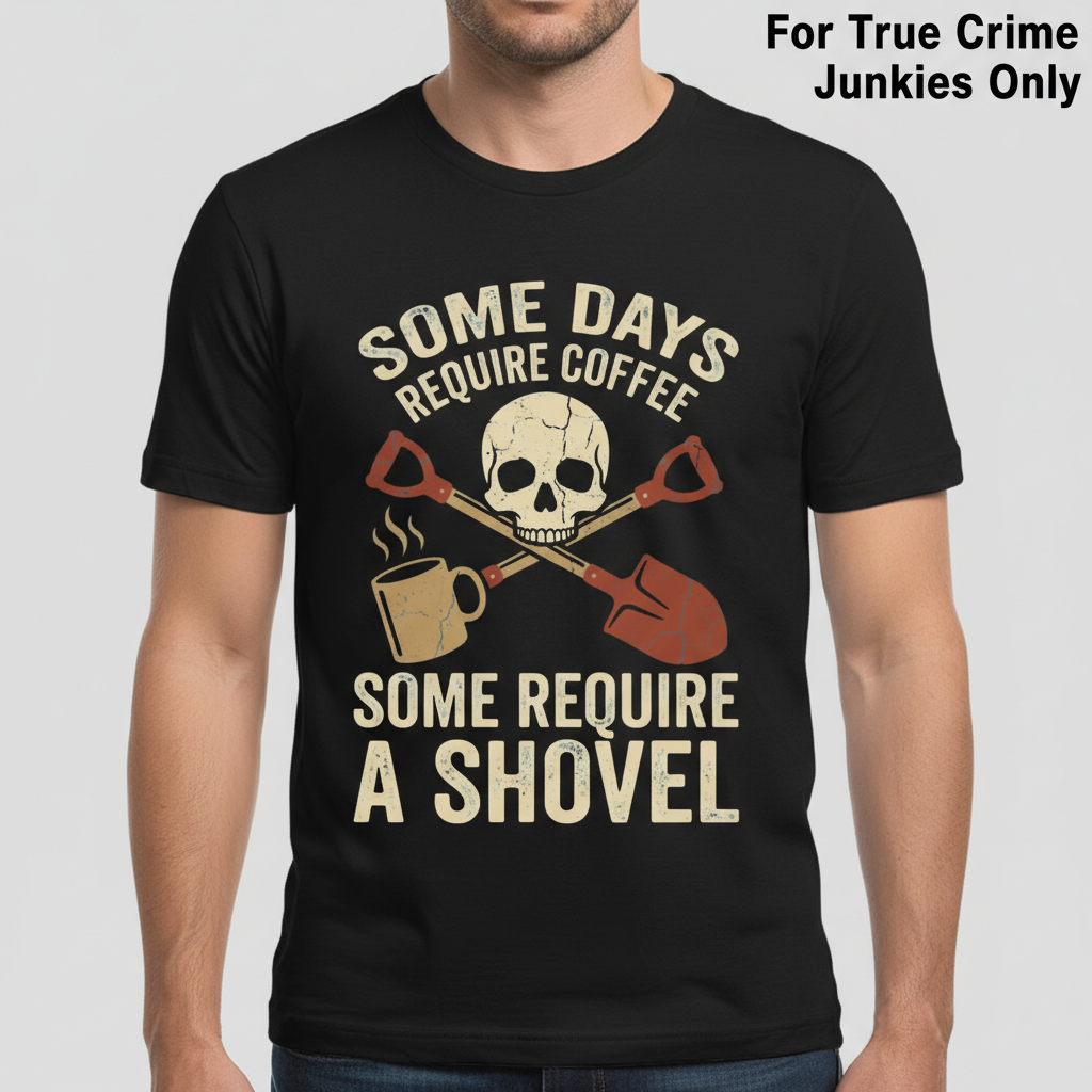 Some Days Require a Shovel T-Shirt__hero