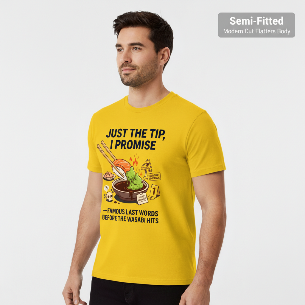 Just the Tip Wasabi Warning T-Shirt__benefit