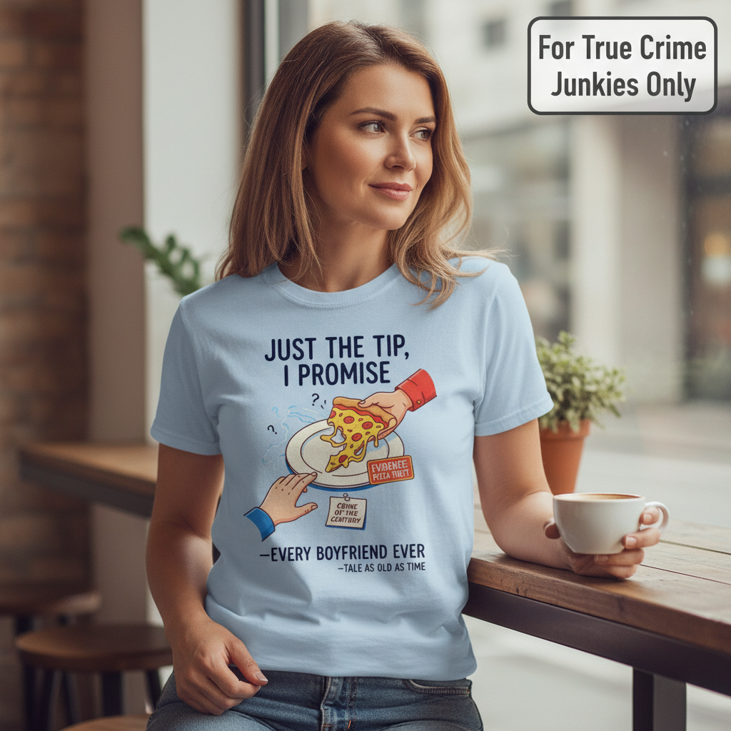 Pizza Theft Crime of the Century T-Shirt__lifestyle