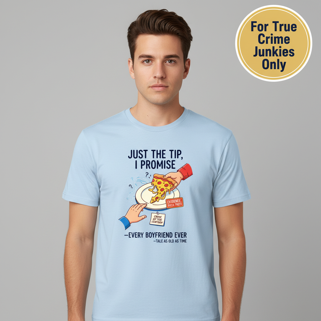 Pizza Theft Crime of the Century T-Shirt__hero
