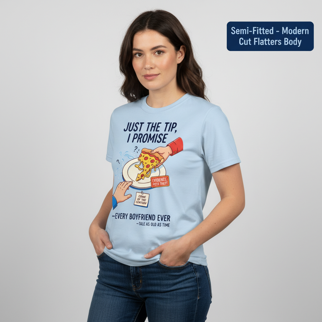 Pizza Theft Crime of the Century T-Shirt__benefit