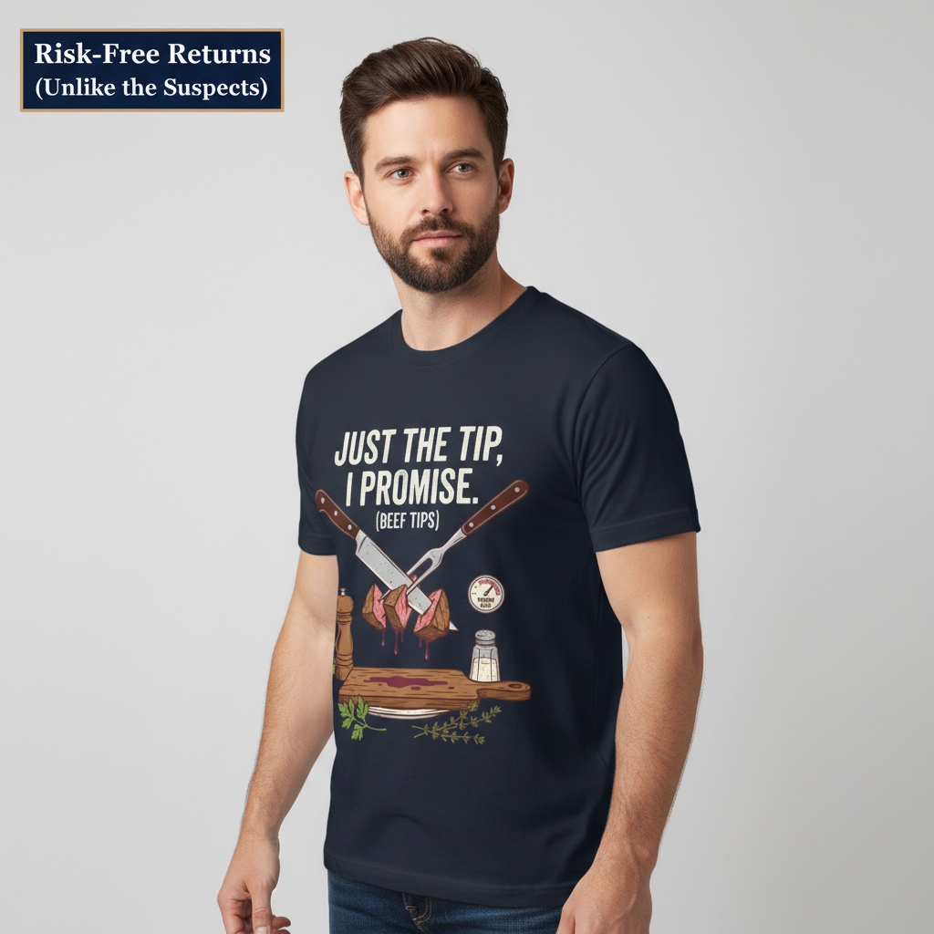 Just the Tip Beef Tips T-Shirt__benefit