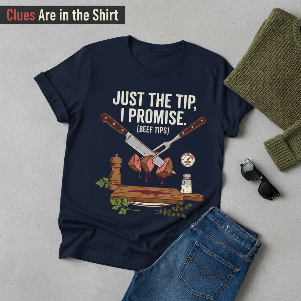 Just the Tip Beef Tips T-Shirt__pair