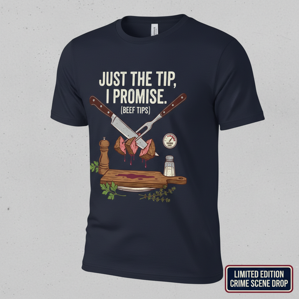 Just the Tip Beef Tips T-Shirt__space