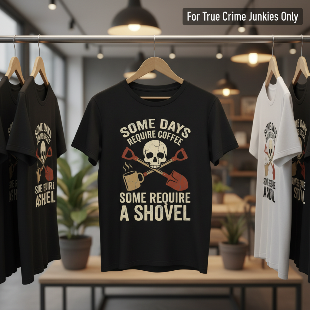 Some Days Require a Shovel T-Shirt_boutique_rack