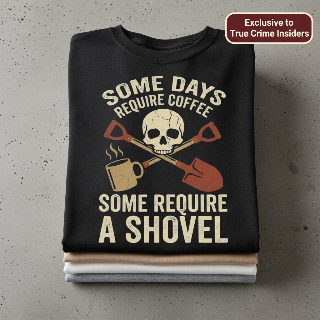 Some Days Require a Shovel T-Shirt_stacked_flatlay