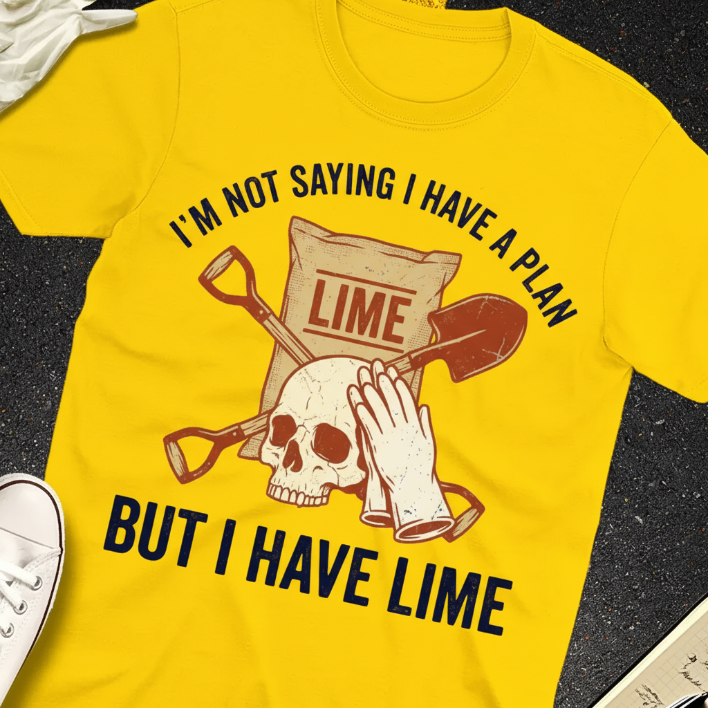 I Have Lime True Crime Humor T-Shirt_extreme_za