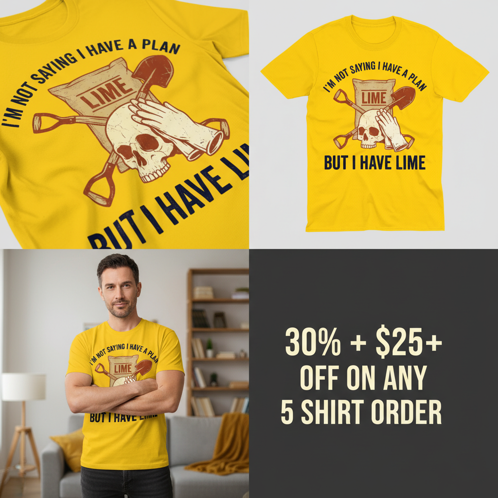 I Have Lime True Crime Humor T-Shirt_4_panel