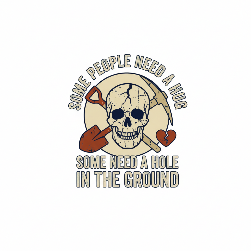 Some Need a Hole in the Ground T-Shirt_3_model