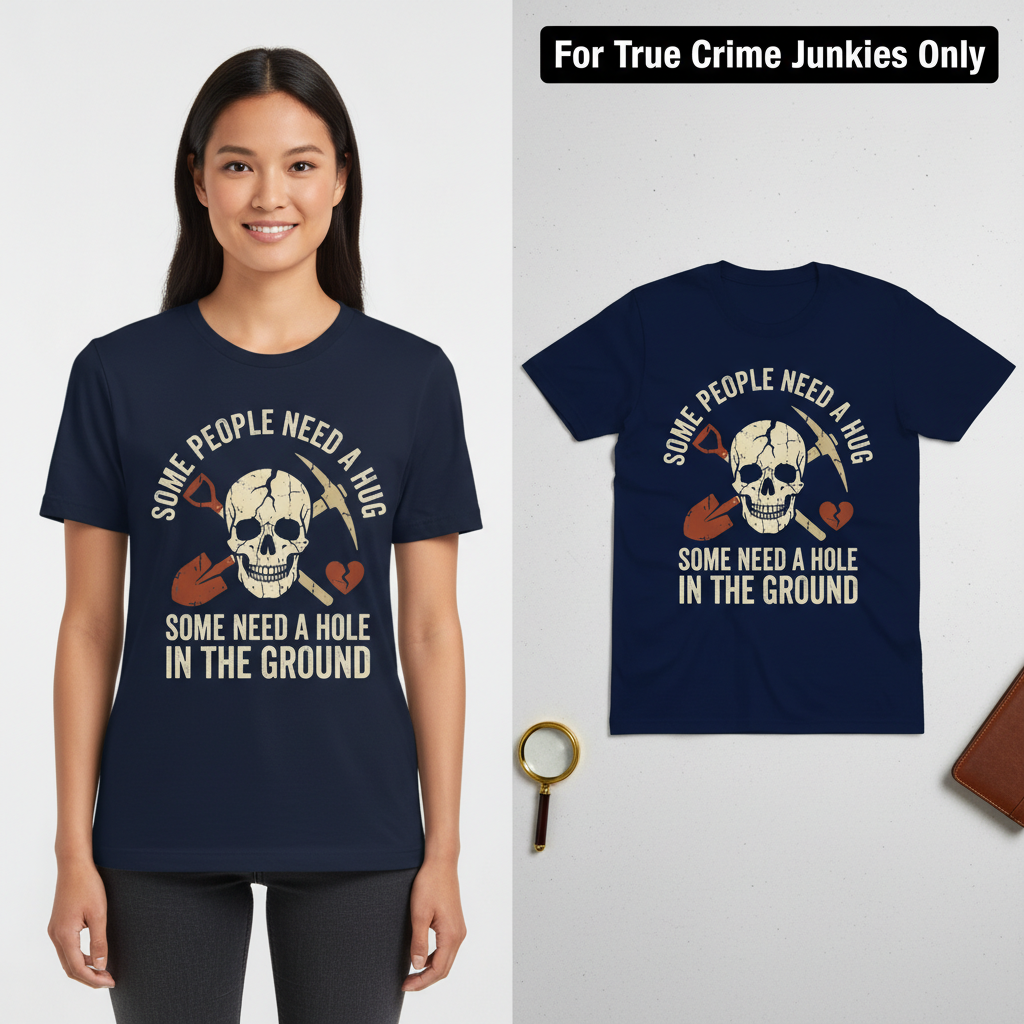 Some Need a Hole in the Ground T-Shirt_model_flat