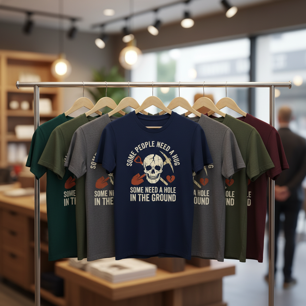 Some Need a Hole in the Ground T-Shirt_boutique_rack