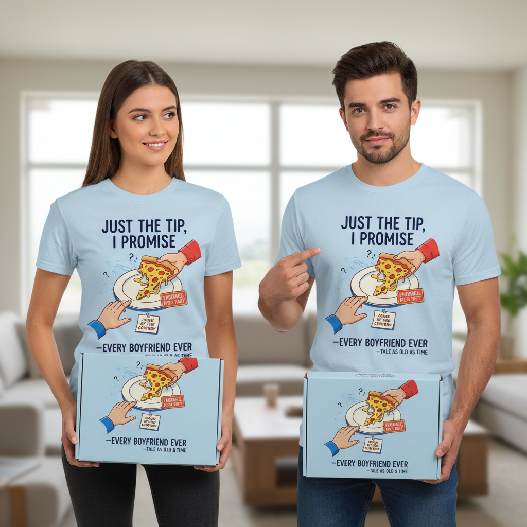 Pizza Theft Crime of the Century T-Shirt_dual_lifestyle