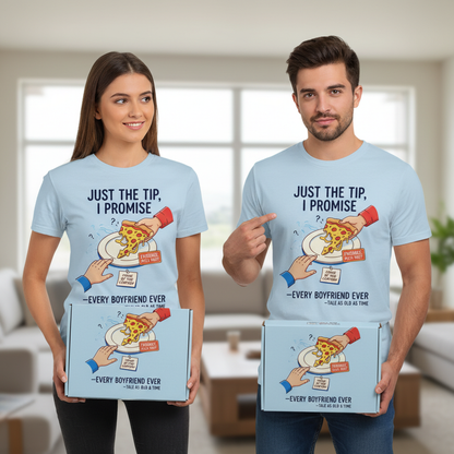 Pizza Theft Crime of the Century T-Shirt_dual_lifestyle