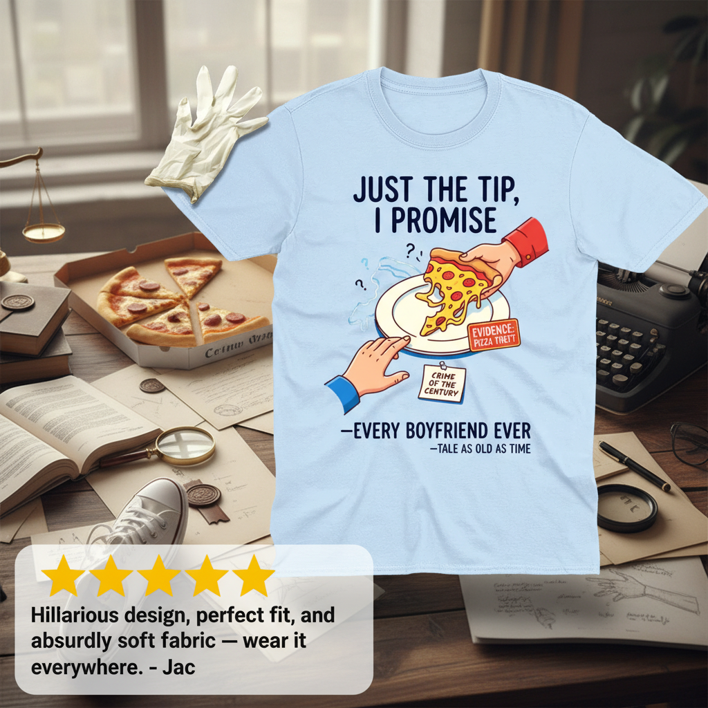 Pizza Theft Crime of the Century T-Shirt_review_5star