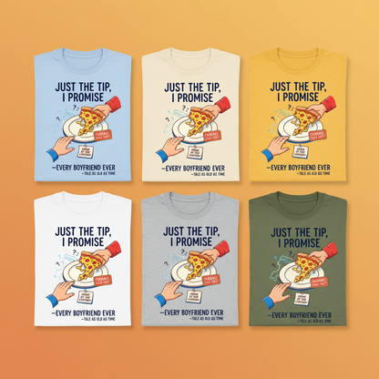 Pizza Theft Crime of the Century T-Shirt_6color_grid