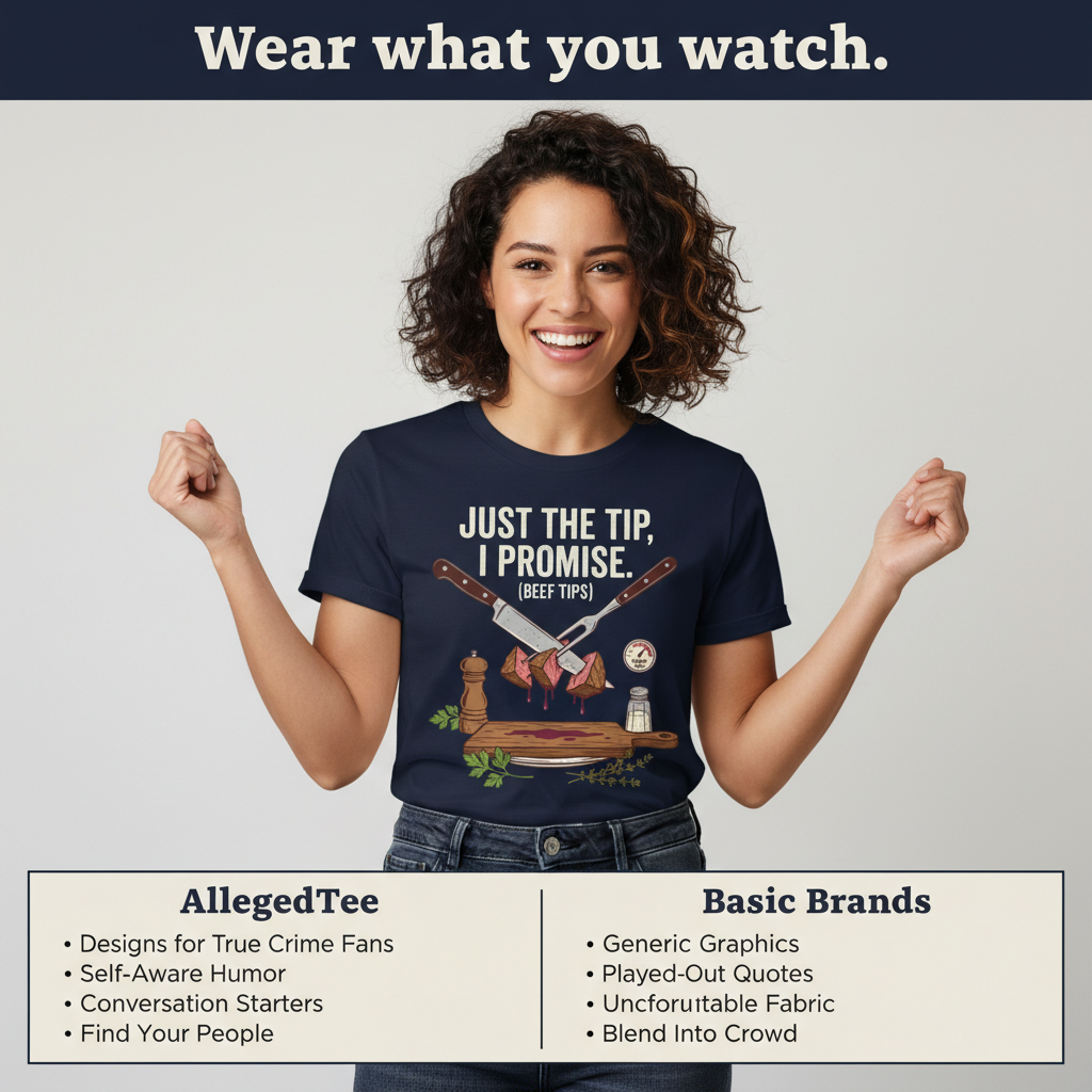 Just the Tip Beef Tips T-Shirt_product_table