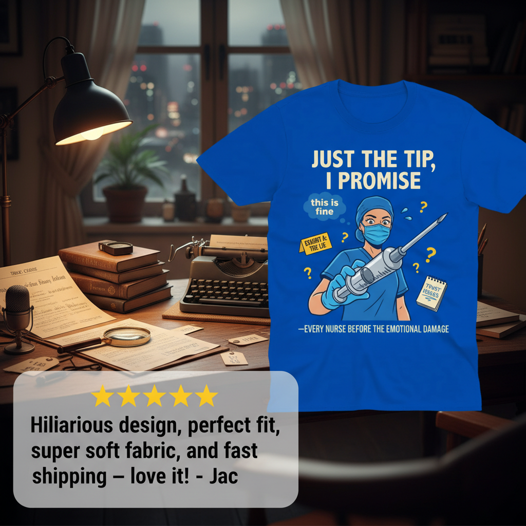 Just the Tip Nurse Humor T-Shirt_review_5star