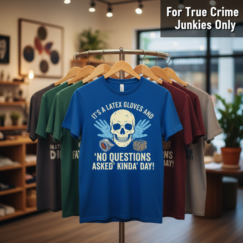 Latex Gloves No Questions Asked T-Shirt_boutique_rack
