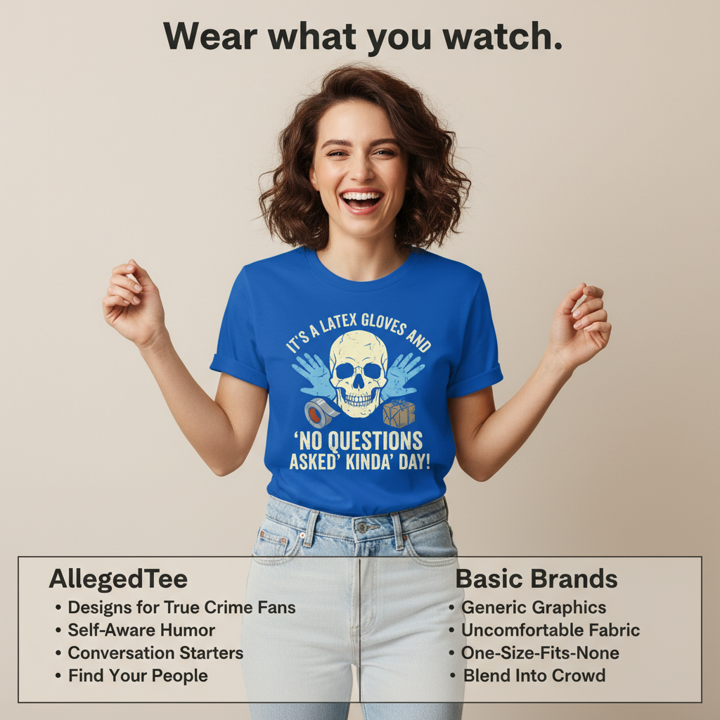 Latex Gloves No Questions Asked T-Shirt_product_table