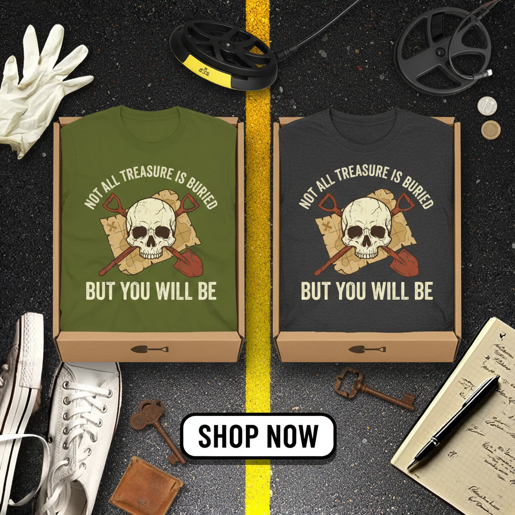 Buried Treasure Threat T-Shirt_dual_lifestyle