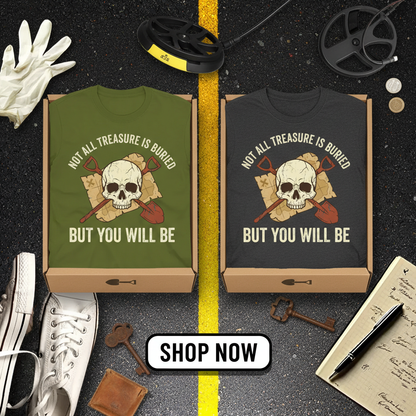 Buried Treasure Threat T-Shirt_dual_lifestyle