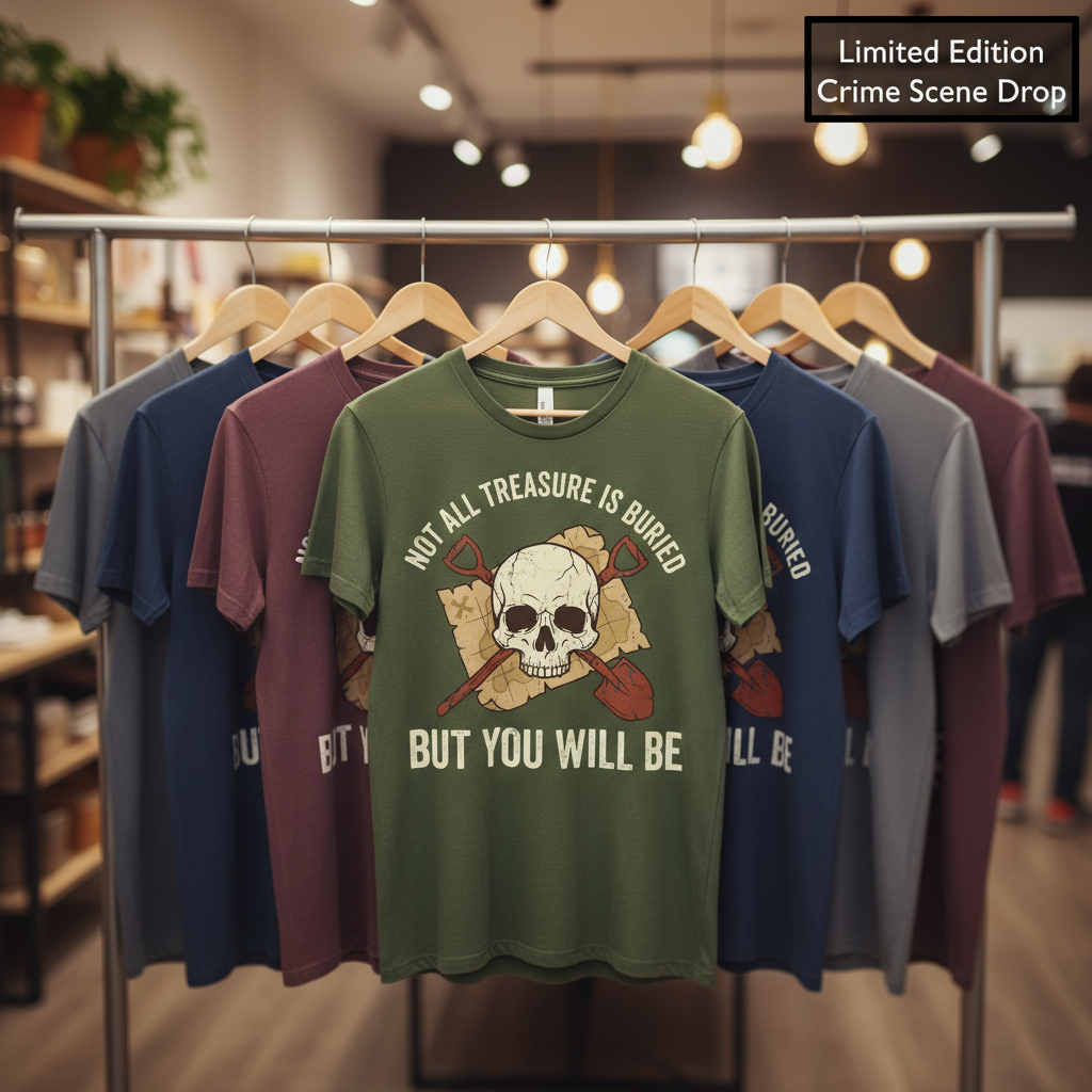 Buried Treasure Threat T-Shirt_boutique_rack