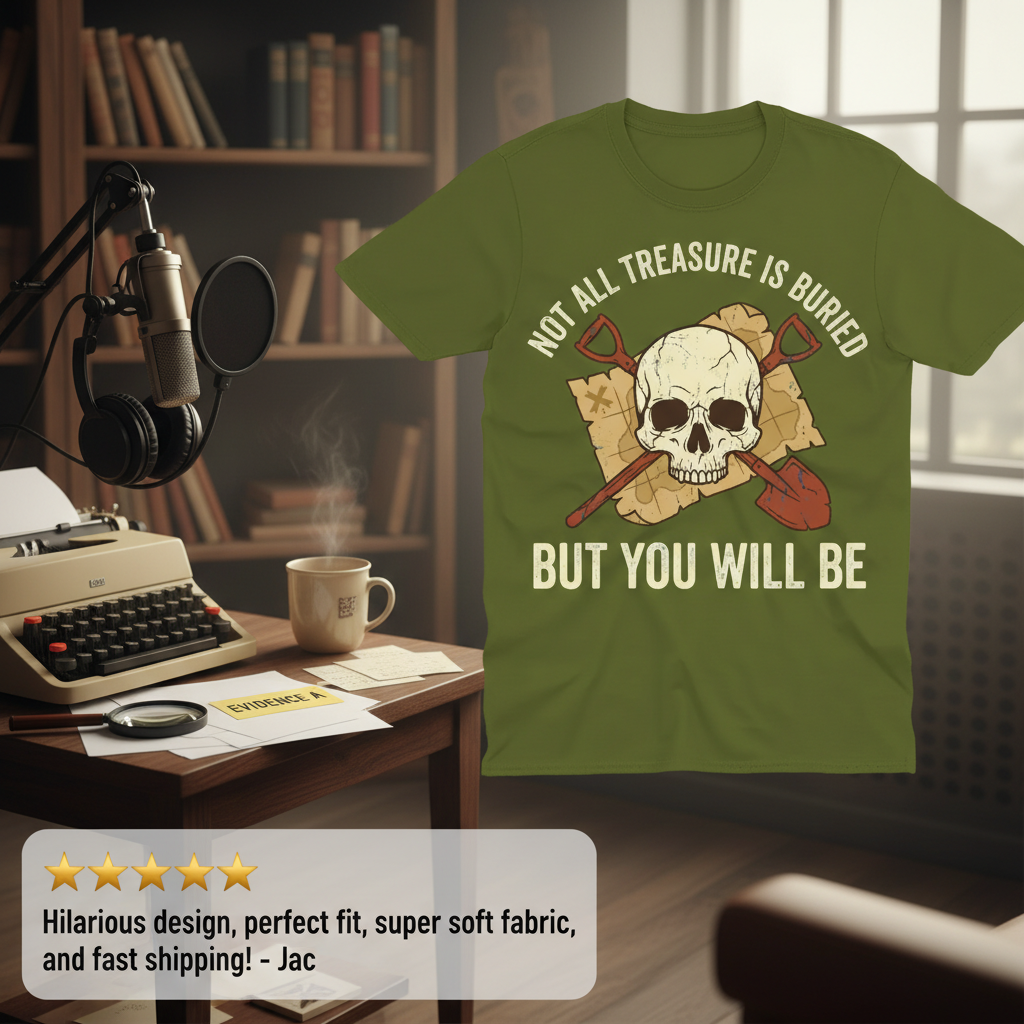 Buried Treasure Threat T-Shirt_review_5star