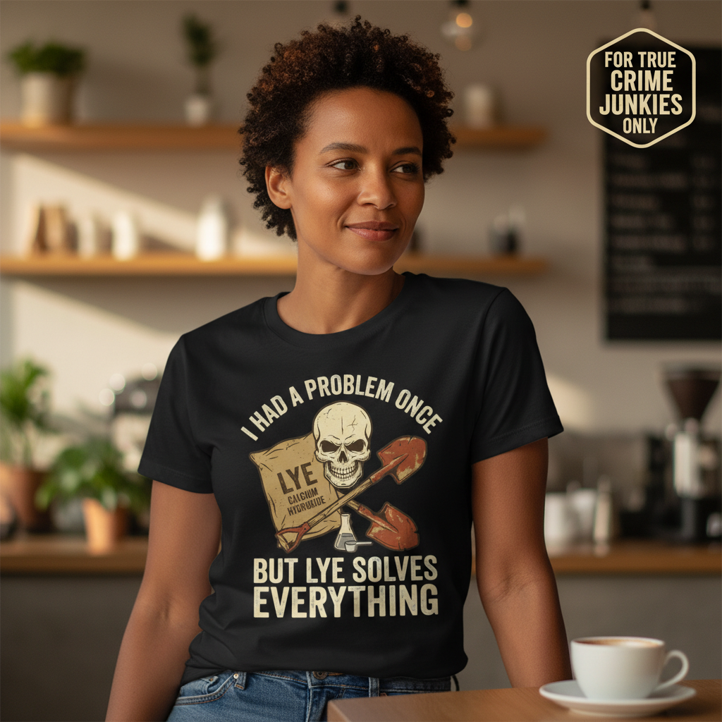 Lye Solves Everything T-Shirt__lifestyle