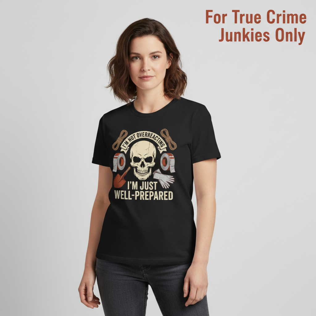 Well-Prepared Dark Humor T-Shirt__hero