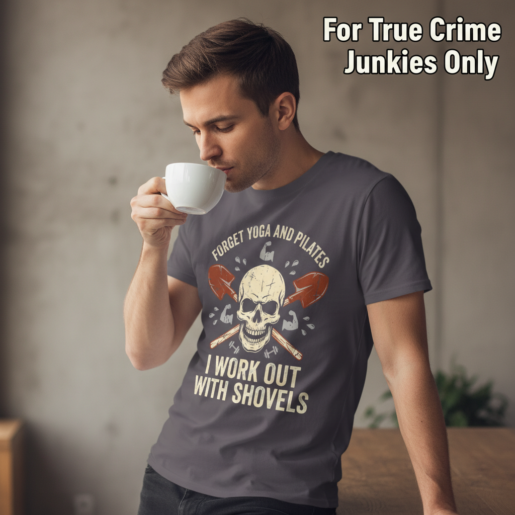 Shovel Workout Skull T-Shirt__lifestyle