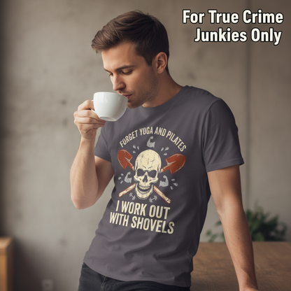 Shovel Workout Skull T-Shirt__lifestyle
