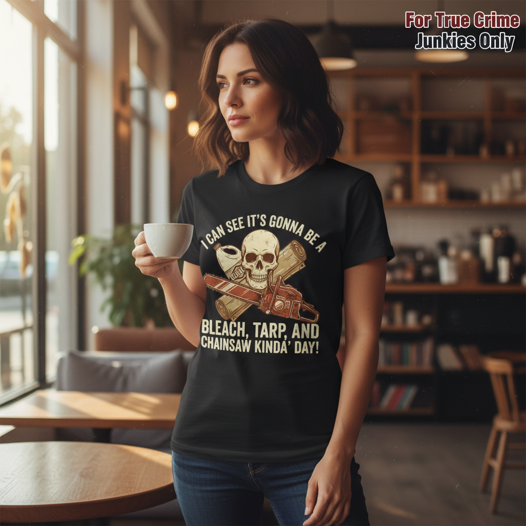 Bleach, Tarp & Chainsaw Kinda’ Day T-Shirt__lifestyle