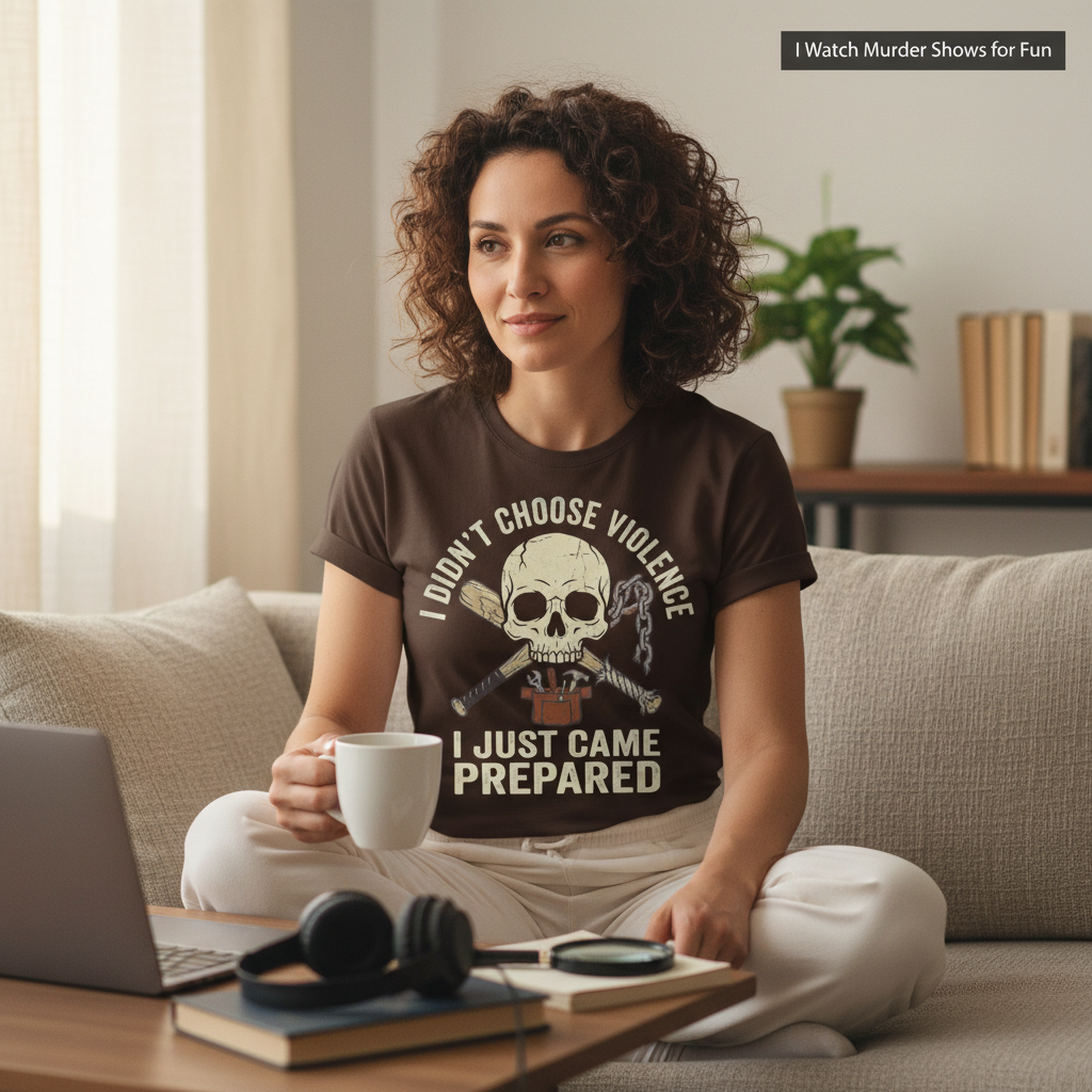 Prepared for Anything Skull T-Shirt__use
