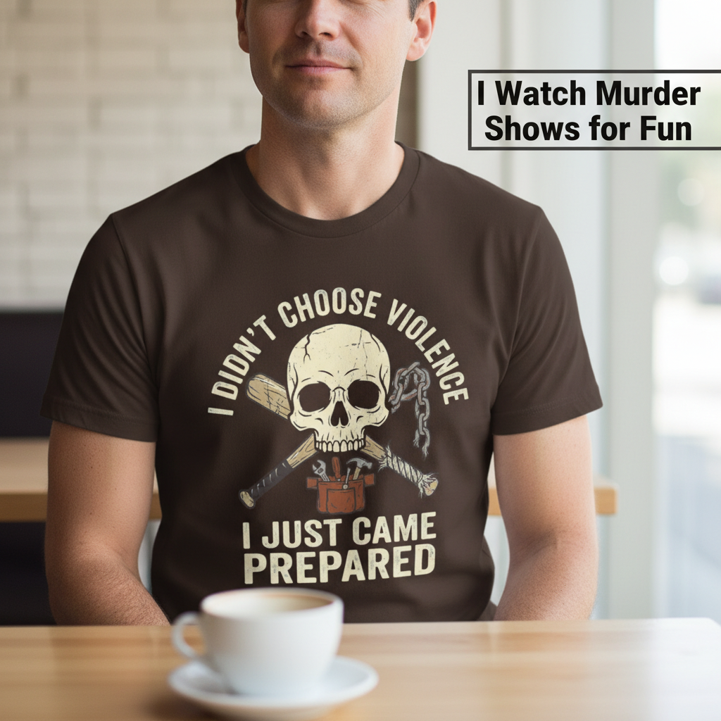 Prepared for Anything Skull T-Shirt__lifestyle