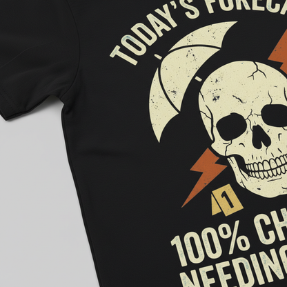 Forecast Alibi Humor T-Shirt__detail