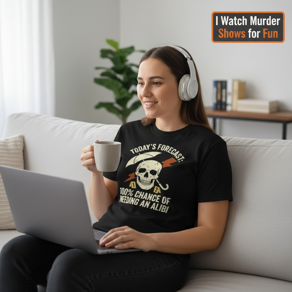 Forecast Alibi Humor T-Shirt__use