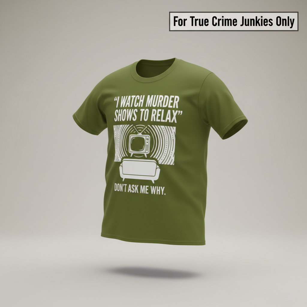 Murder Show Chill T-Shirt_3d_float