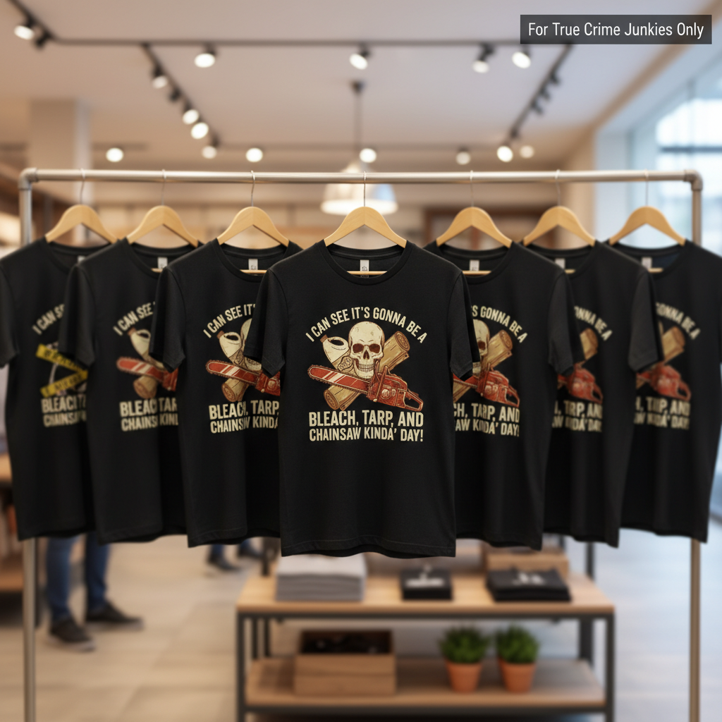 Bleach, Tarp & Chainsaw Kinda’ Day T-Shirt_boutique_rack