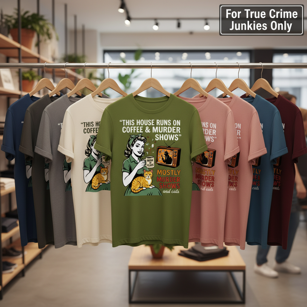 Coffee & Murder Shows T-Shirt_boutique_rack