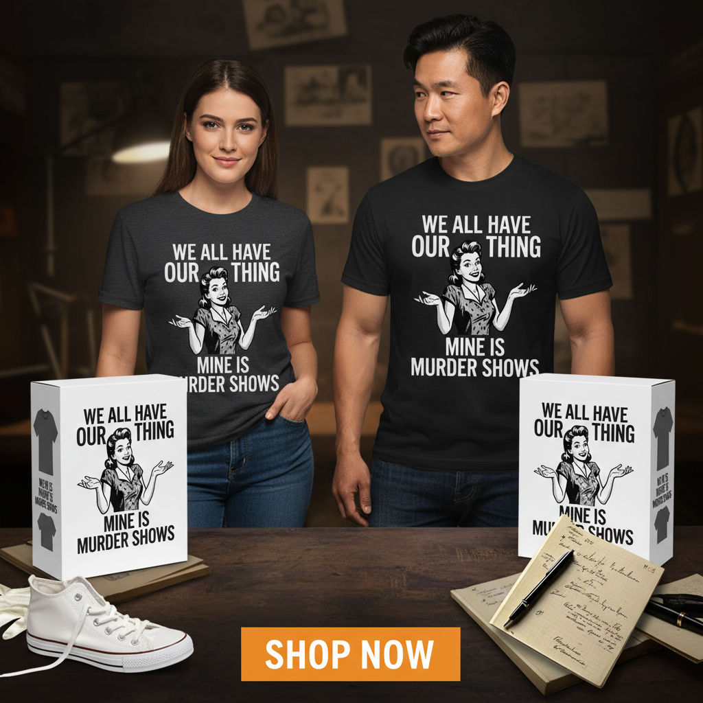 Murder Show Addict T-Shirt_dual_lifestyle