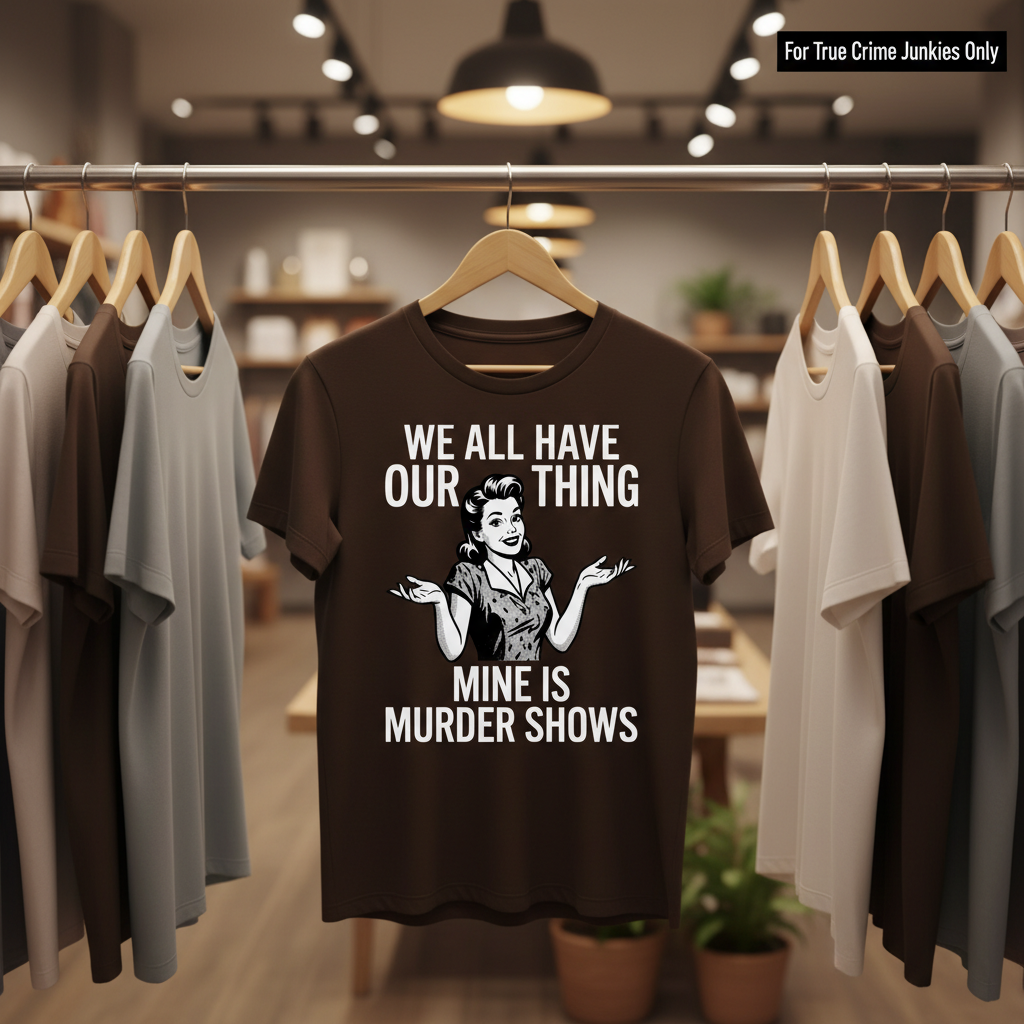 Murder Show Addict T-Shirt_boutique_rack