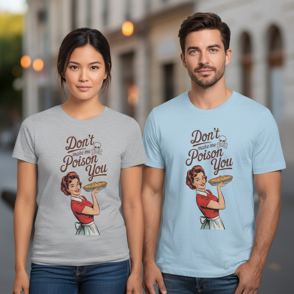 Don't Make Me Poison You T-Shirt_dual_lifestyle