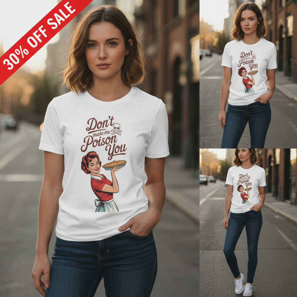 Don't Make Me Poison You T-Shirt_3_model