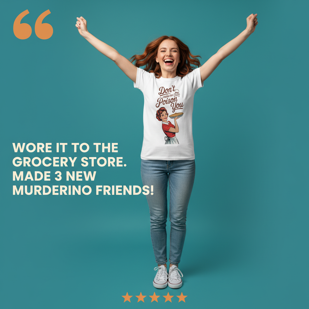 Don't Make Me Poison You T-Shirt_model_testimonial