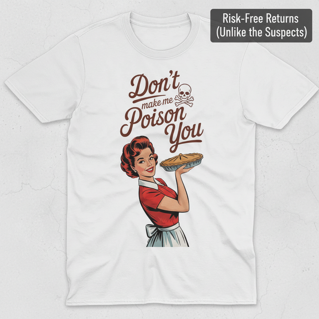 Don't Make Me Poison You T-Shirt_clean