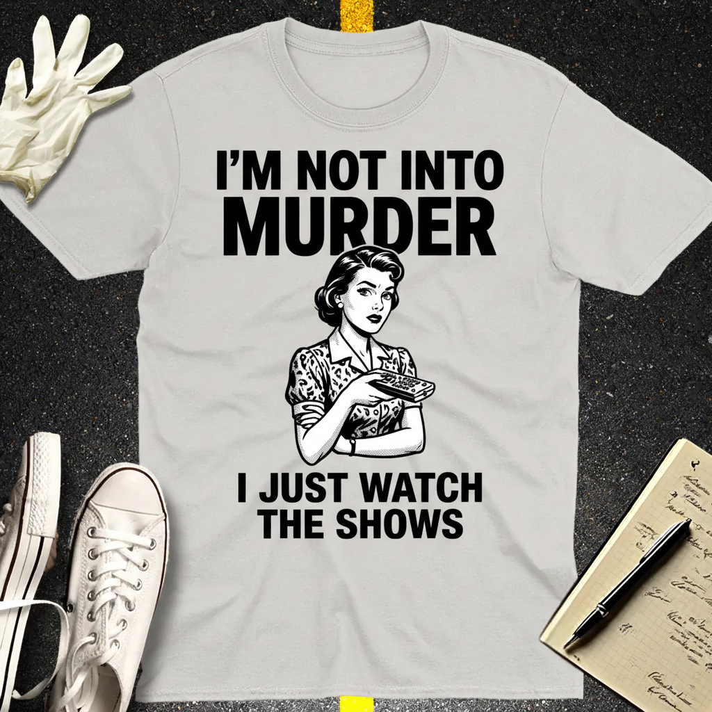 Murder Show Junkie T-Shirt_dual_lifestyle