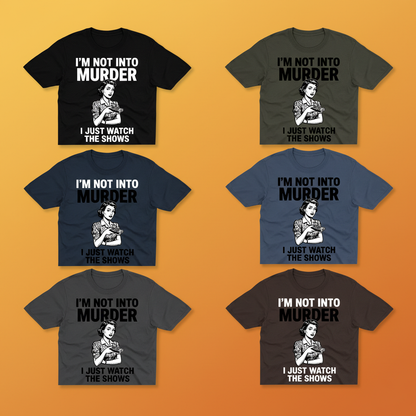 Murder Show Junkie T-Shirt_6color_grid