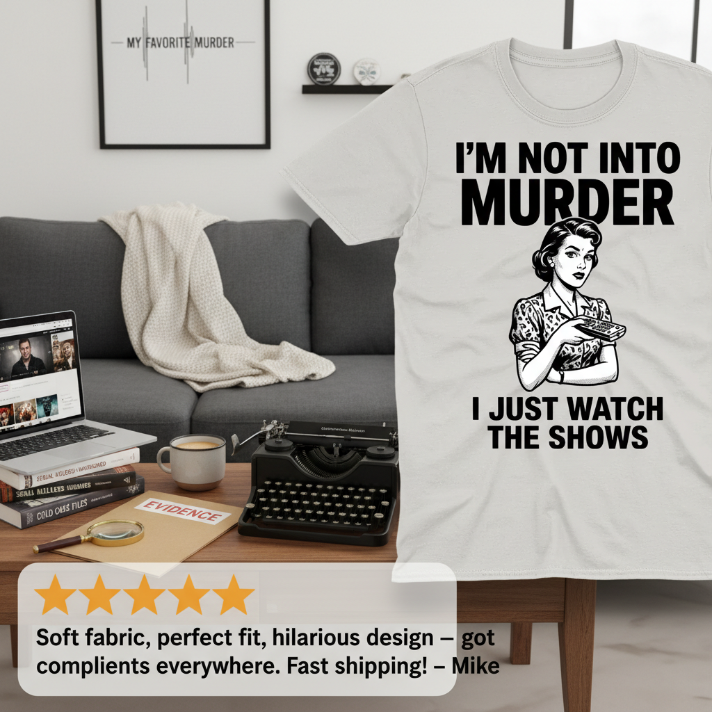 Murder Show Junkie T-Shirt_review_5star